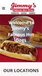 Mobile Screenshot of jimmysfamoushotdogs.com